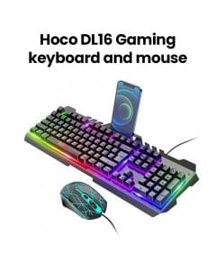 HOCO Gaming Keyboard and Mouse - Black | DL16