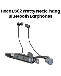 HOCO Pretty Neck-Hang Bluetooth Earphones - Black | ES62