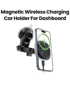Acefast Magnetic Wireless Charging Car Holder for Dashboard - Silver | D42