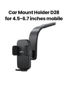 Acefast Press Type Car Holder for Dashboard - Black | D28
