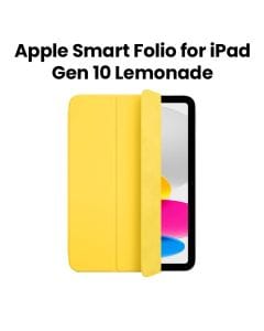 Apple Smart Folio Case For iPad 10.9 Inch, Lightweight And Slim Design, Magnetic Attachment - Lemonade - MQDR3ZM/A (Open Piece - A Grade)