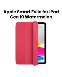 Apple Smart Folio Case For iPad 10.9 Inch, Lightweight And Slim Design, Magnetic Attachment - Watermelon - MQDT3ZM/A