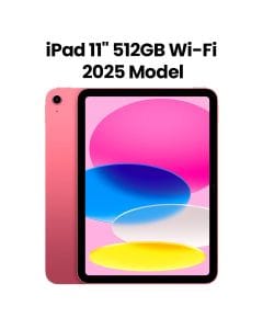 Apple Wi-Fi iPad 512GB 11 Inch, All-Day Battery Life, Perfect For Streaming, Liquid Retina Display - Pink - MD5C4AB/A