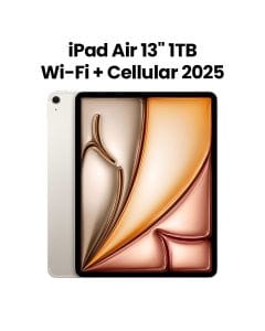 Apple 13-inch iPad Air Wi-Fi + Cellular 1TB - Starlight | MCJG4AB/A