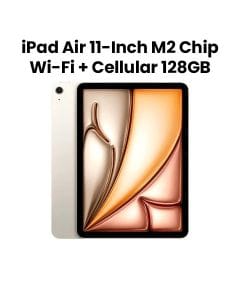 Apple 11-inch iPad Air Wi-Fi + Cellular 128GB - Starlight |MUXF3AB/A