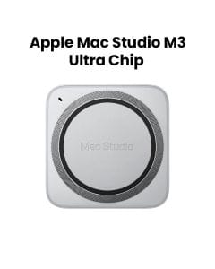 Apple Mac Studio : M3 Ultra,  28C CPU, 60C GPU, 96GB RAM, 1TB Storage | MU973AB/A