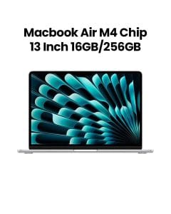 Apple MacBook Air 13-inch M4 Chip 10-Core CPU 8-Core GPU 16GB RAM 256GB SSD - Silver | MW0W3AB/A​