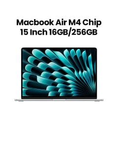 Apple MacBook Air 15-inch M4 Chip 10-Core CPU 10-Core GPU 16GB RAM 256GB SSD - Silver | MW1G3AB/A