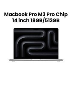 Apple MacBook Pro 14-inch M3 Pro Chip 11-Core CPU 14-Core GPU 512GB SSD - Silver |MRX63ZS/A