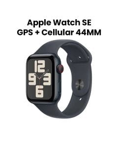 Apple Watch SE GPS + Cellular 44mm Midnight Aluminium Case with Midnight Sport Band   | MXGM3QA/A