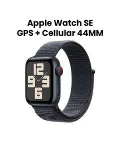 Apple Watch SE GPS + Cellular 44mm Midnight Aluminium Case with Ink Sport Loop | MXGN3QA/A
