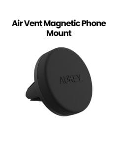 Aukey Magnetic Air Vent Phone Mount - Black |HD-C5 BK
