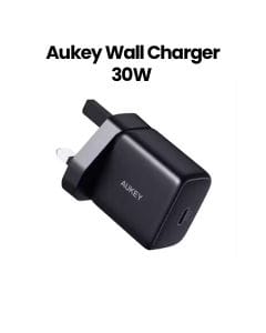 Aukey Portable 30W PD Wall Charger - Black |PA-R1P-BK