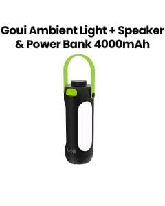 Goui Ambient Light Foldable + Speaker + Power Bank 4000mAh - Black |G-TRILIGHT