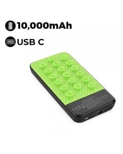 Goui Lux 10000mAh Qi 10W Powerbank Rubber Suction Cup - Black |G-WIRE10000-CAM