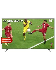 Philips 86" 4K UHD LED Android TV with HDR, Ambilight, Dolby Atmos, and HDMI 4 | 86PUT8265/56