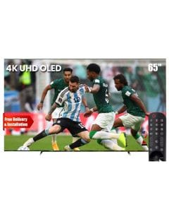 Philips 65" 4K UHD OLED Android TV with HDR10+, Ambilight, Dolby Atmos DTS, and HDMI 4 | 65OLED706/56