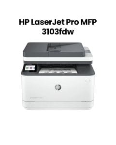 HP LaserJet Pro MFP 3103FDW Printer: Print, Copy, Scan, Fax |3G632A