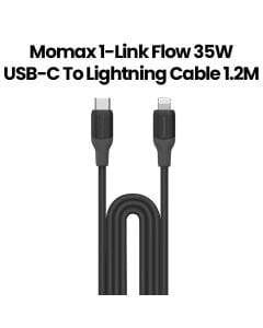Momax 35W USB-C to Lightning Cable 1.2M - Black |DL53D