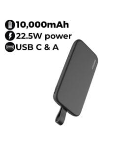 Momax iPower PD 3 10000mAh Battery Pack - Black|IP118D