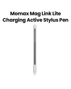 Momax Mag Link Lite Magnetic Charging Active Stylus Pen - Silver|TP9S