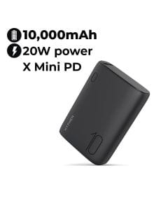 Hyphen X Mini PD20W Power Bank 10,000mAh – Black | HPB-XM10K1888