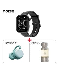 Noise ColorFit Pro 6 Smartwatch + CMF Headphone Pro Light Green + Le Bonheur Almas Rahal Forest EDP 100ml (603001000006253 + 301030000000040 + 603001000012500)