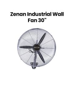 Zenan GG021 30" Industrial Wall Fan - Black |  ZIF-30WF