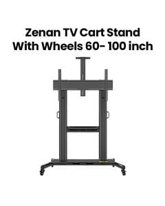 Zenan TV Stand with Wheels - Black |ZTS-AF100B