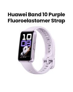 Huawei Band 10 Purple - Purple Fluoroelastomer Strap 