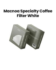 Macnoa Specialty Coffee Filter 100 Pcs - White | MA-24COFL-WT
