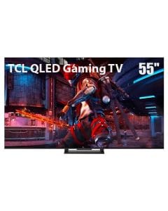 TCL 55" 4K Gaming QLED Google TV - Black | 55C745