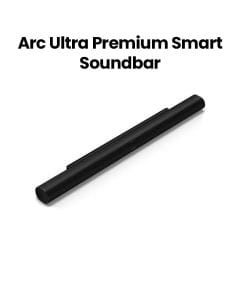 Sonos Arc Ultra Premium Bluetooth Soundbar, Dolby Atmos Spatial Audio, Voice Control, Ultra Clear Dialogue, Sleek Sophisticated Design - Black - ARCG2UK1BLK