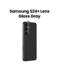 Amazingthing Camera Lens Protector for Samsung S24+ – Gray | S24PCAMSGLA