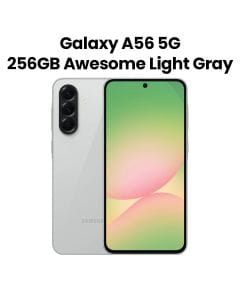 Samsung Galaxy A56 5G Smartphone 8GB/256GB – Awesome Light Gray | SM-A566BZAWMEA (Open Piece/Display Unit)