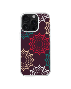 iPhone 16 Pro Max Transparant Case Printed With Geometric Pattern