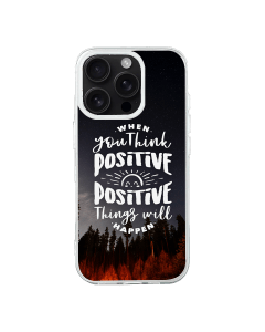 iPhone 16 Pro Max Transparant Case Printed With Positive Lettering With Photo