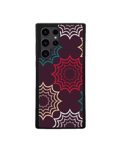 Samsung S24 Ultra Black Case  Printed With Geometric Pattern