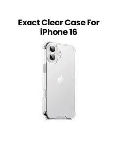 Exact iPhone 16 Hybrid Technology Protective Case | Clear | EX1617