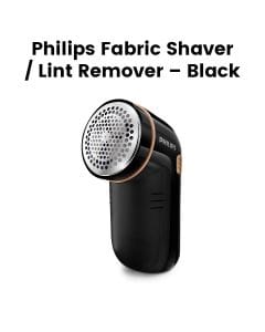 Philips Fabric Shaver / Lint Remover – Black | GC026/80