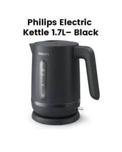 Philips Electric Kettle 1.7L – Black | 1000 Series