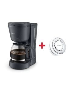 Philips HD7430/90 Drip Coffee Maker 1000 Series Coffee Machine + Torras X00WX3002 PolarCircle MagSafe Wireless Charger Power Bank Magnetic Fast Charger