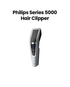 Philips Series 5000 Hair Clipper + Turbo Power | Black/Silver | HC5630/13
