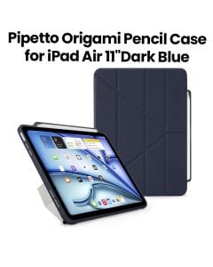 Pipetto Origami #3 Pencil Case for iPad Air 11" | Dark Blue | P053-113-AD