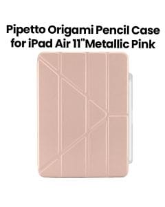 Pipetto Origami #3 Pencil Case for iPad Air 11" | Metallic Pink | P053-126-AD