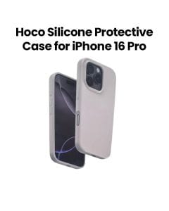 Hoco Silicone Protective Case for iPhone 16 Pro | Pink | DG30