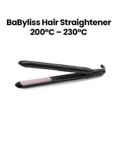 BaByliss Hair Straightener Ceramic Coated 100-240V | Black | ST241SDE