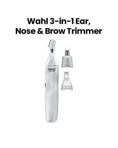 Wahl 3-in-1 Ear Nose & Brow Trimmer | White | 5545-2416