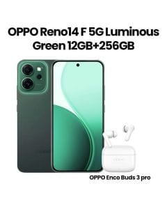 Oppo Reno14 F 5G 12GB+256GB Smartphone | Luminous Green