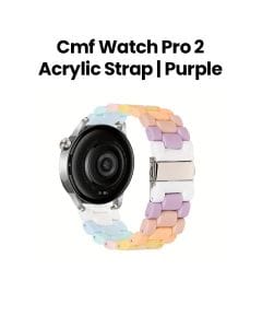 CMF Watch Pro 2 Colorful Acrylic Strap – Stylish Design, Purple